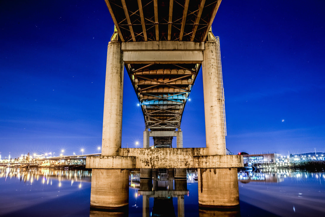 Noah Jigsaw Puzzle Bridge Overpass in Portland at Night, Oregon 2000 pieces