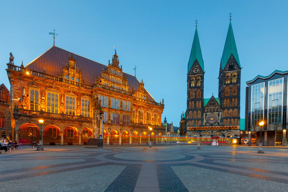 Noah Jigsaw Puzzle Bremen. The central market square. Town Hall 2000 pieces