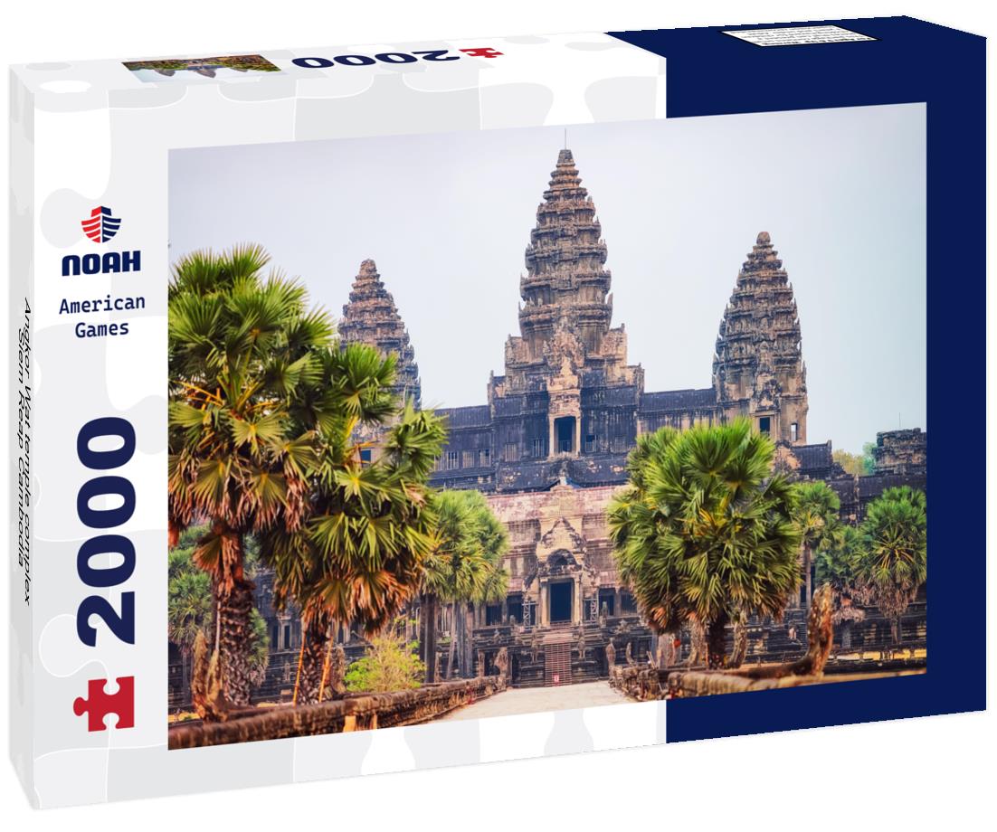 Angkor Wat temple complex Siem Reap Cambodia 2000pc Puzzle