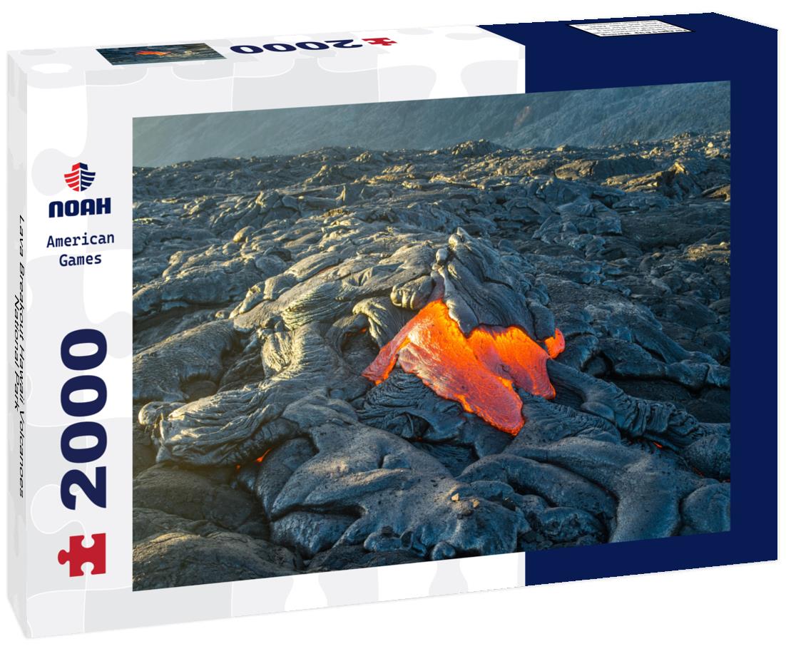 Noah Jigsaw Puzzle Lava Breakout Hawaii Volcanoes National Park 2000 pieces