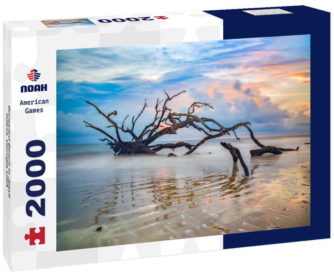 Noah Jigsaw Puzzle Boneyard Beach in Jekyll Island, Georgia USA 2000 pieces