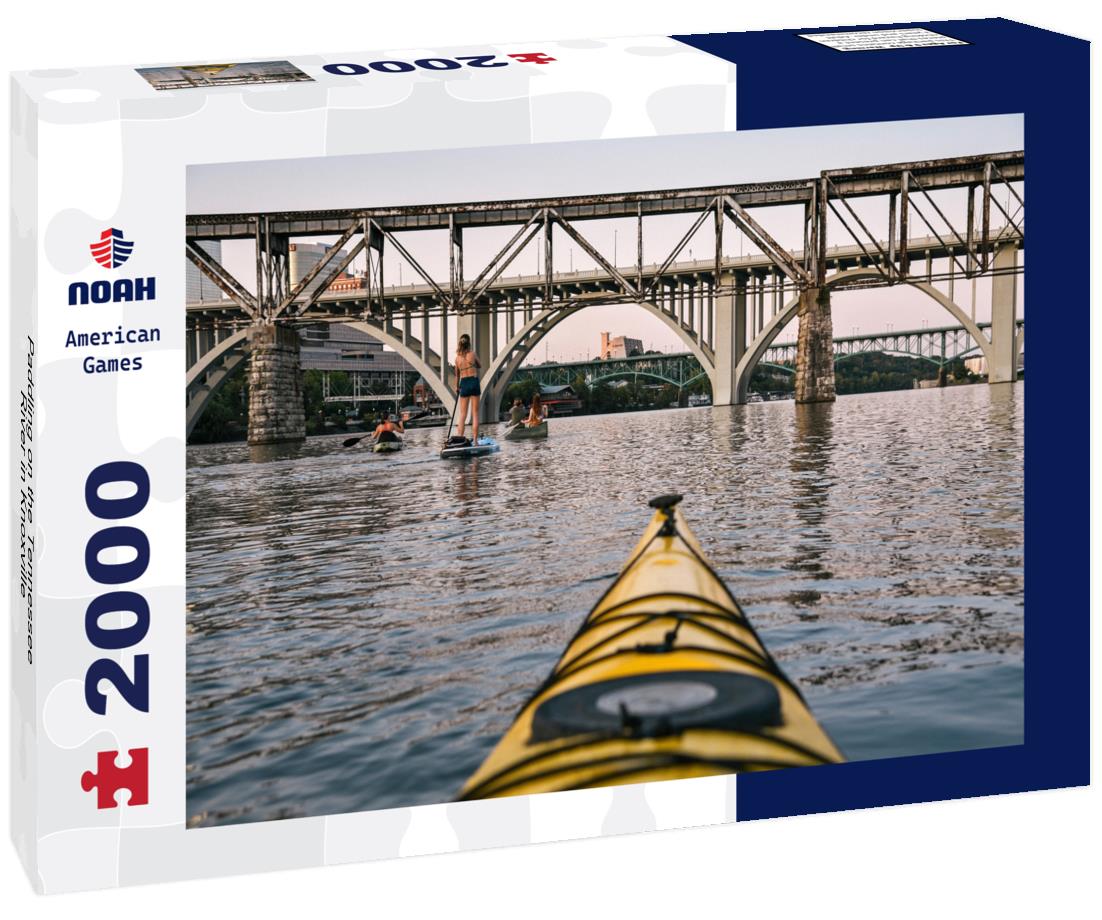 Paddling on the Tennessee River in Knoxville 2000pc Puzzle