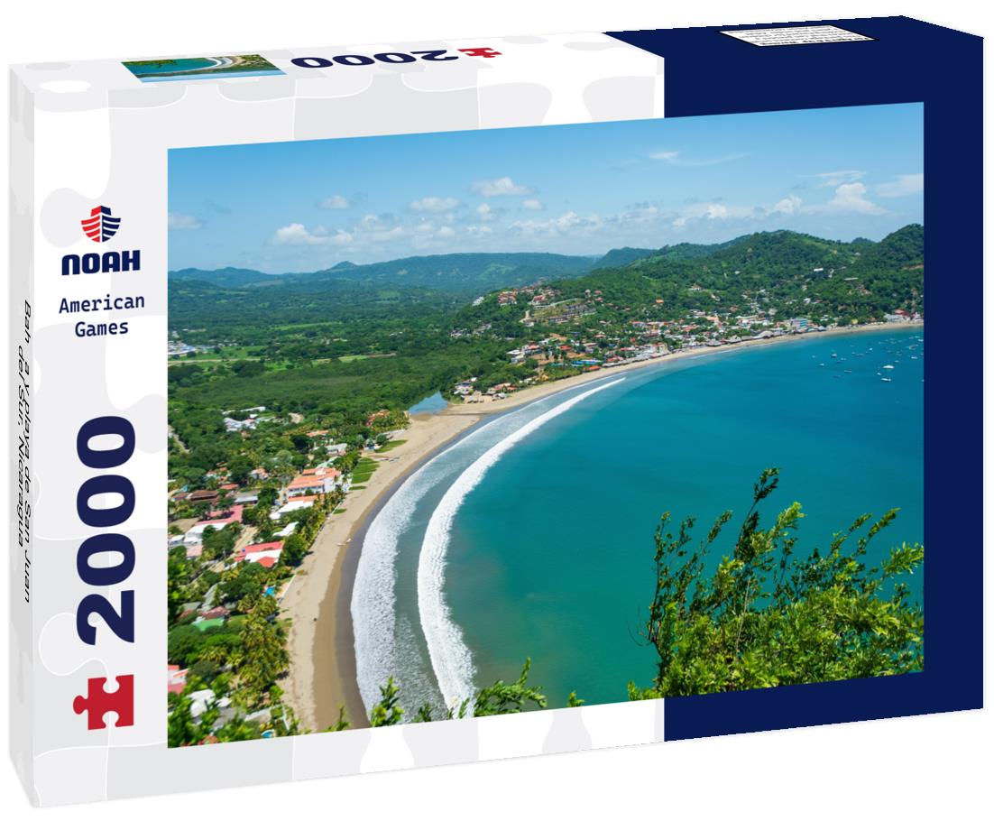 Noah Jigsaw Puzzle Bahía y playa de San Juan del Sur, Nicaragua 2000 pieces