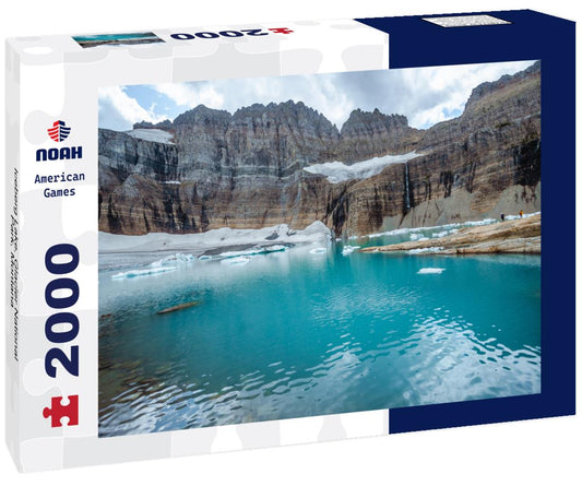 Noah Jigsaw Puzzle Iceberg Lake, Glacier National Park, Montana 2000 pieces