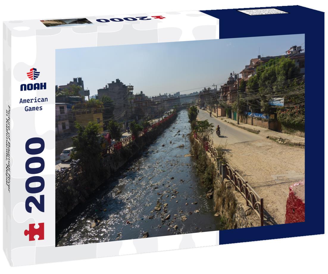 Picture of Bagmati River in Kathmandu, Nepal 2000pc Puzzle