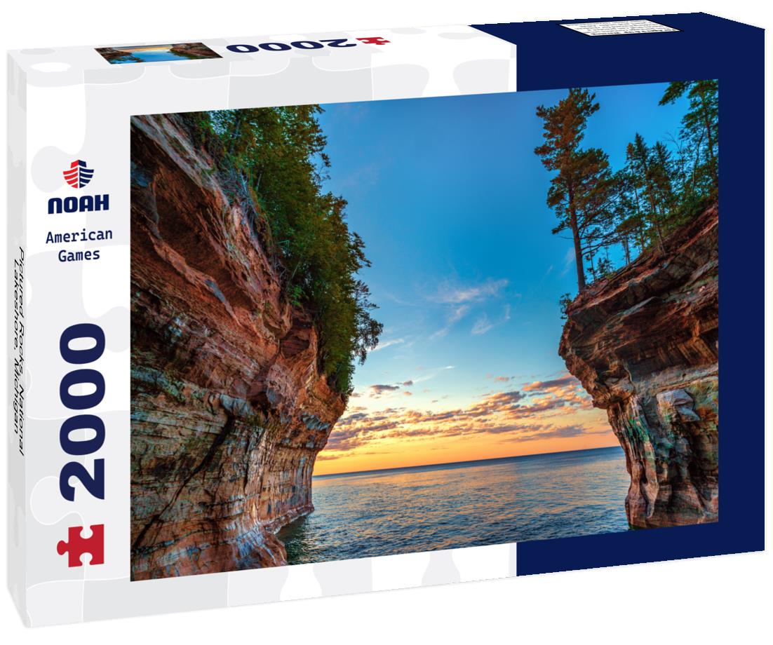 Pictured Rocks, National Lakeshore, Michigan 2000pc Puzzle
