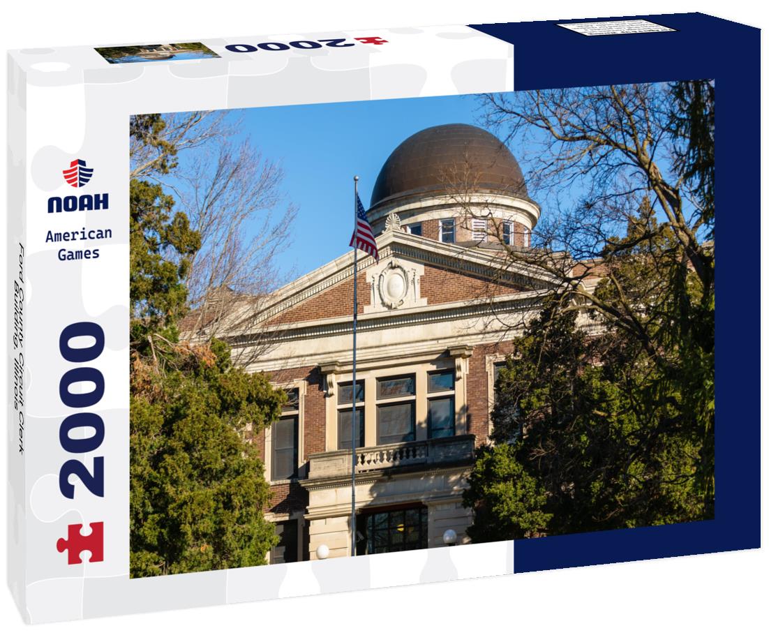 Ford County Circuit Clerk Building, Illinois 2000pc Puzzle