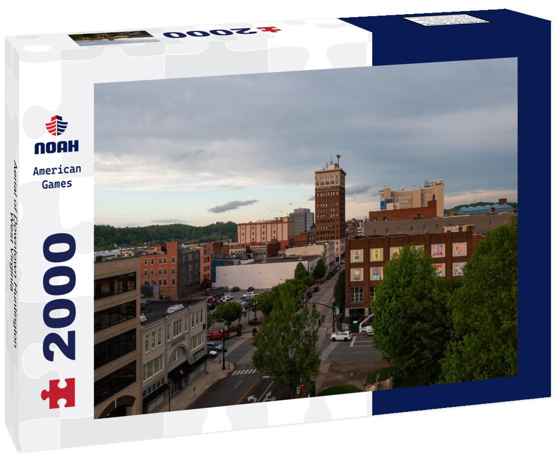 Aerial of Downtown Huntington, West Virginia 2000pc Puzzle