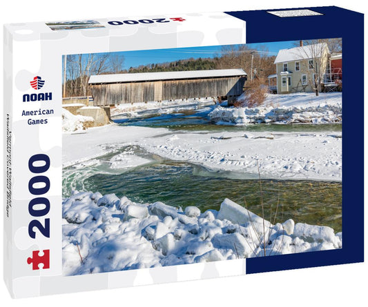 Noah Jigsaw Puzzle Vermont-Waitsfield-Waitsfield Covered Bridge 2000 pieces