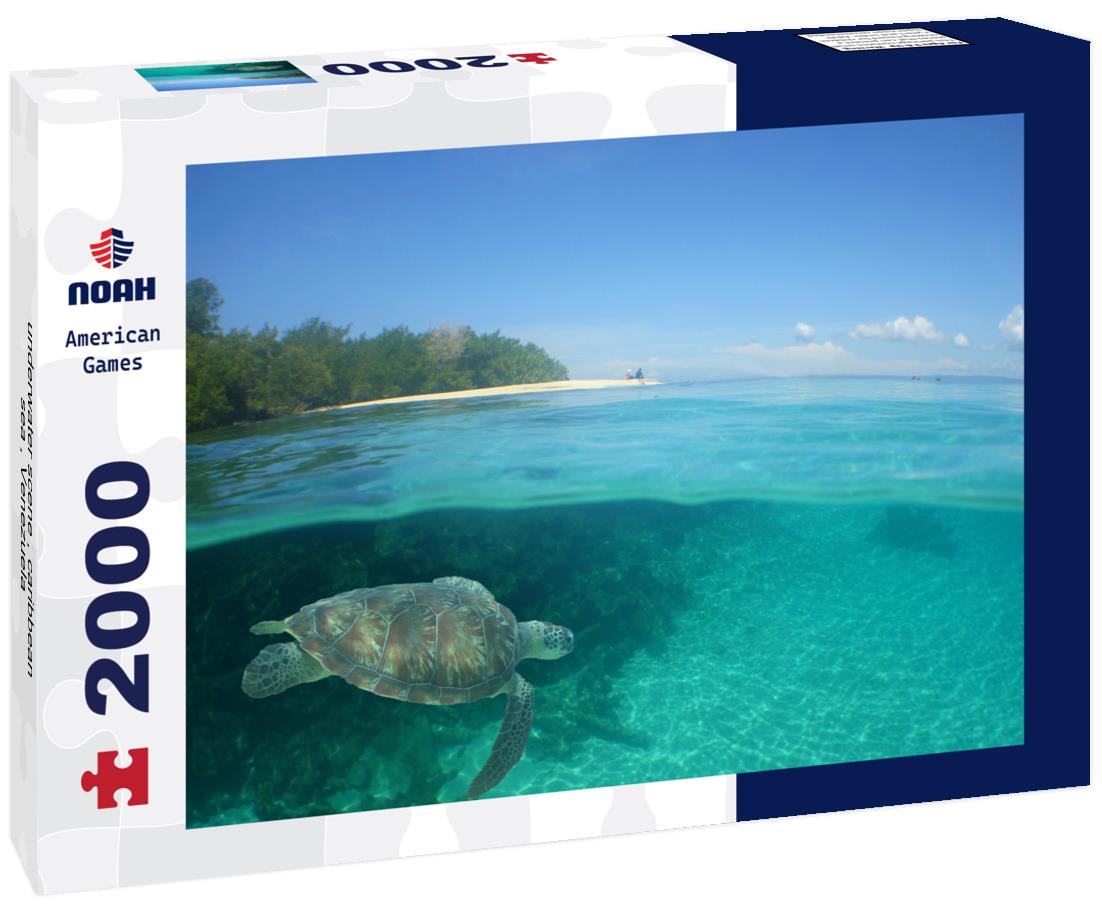 Noah Jigsaw Puzzle underwater scene , caribbean sea , Venezuela 2000 pieces