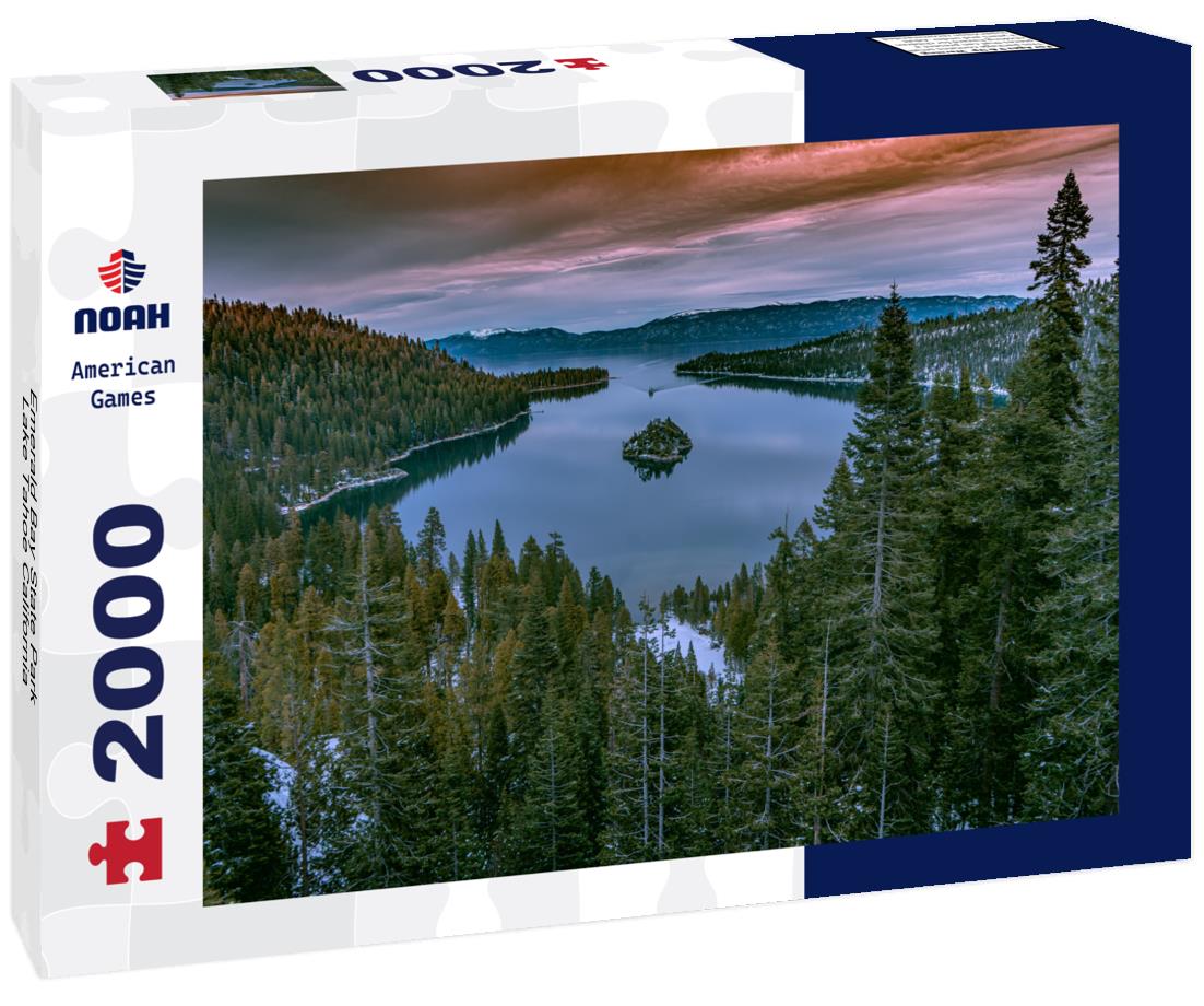 Noah Jigsaw Puzzle Emerald Bay State Park Lake Tahoe California 2000 pieces