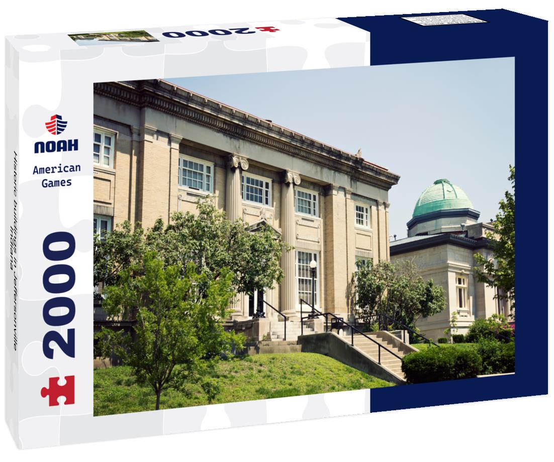 Noah Jigsaw Puzzle Historic buildings in Jeffersonville Indiana 2000 pieces