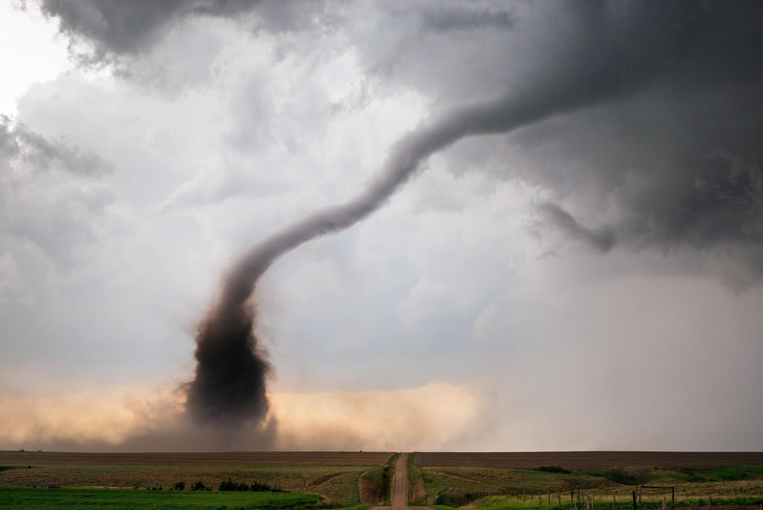 Tornado and supercell storm in Nebraska, USA 2000pc Puzzle