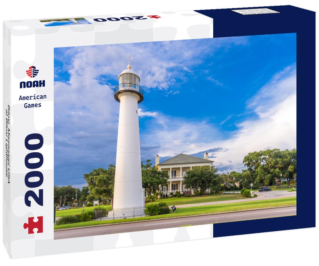 Biloxi, Mississippi USA at Biloxi Lighthouse 2000pc Puzzle