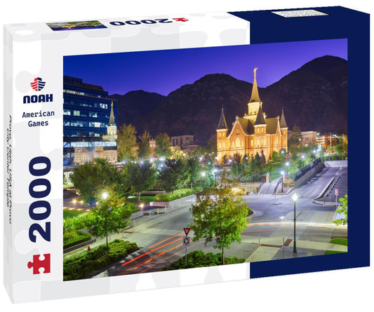 Noah Jigsaw Puzzle Provo, Utah, USA at Provo City Center Temple 2000 pieces
