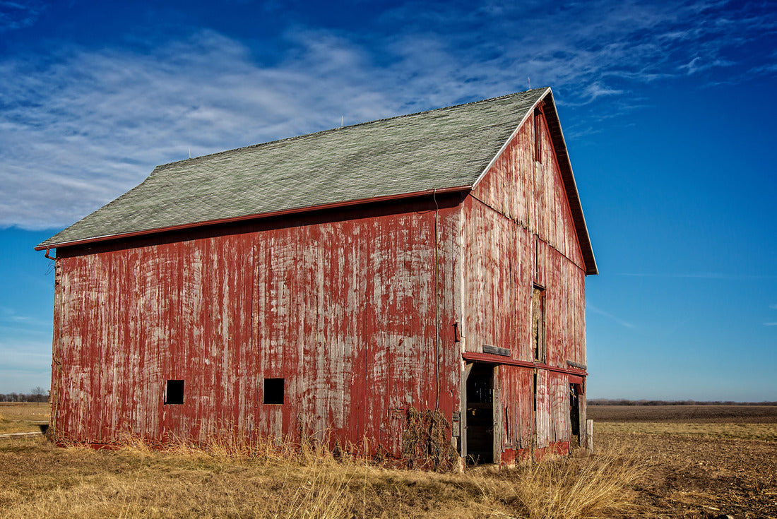 Old barn in rural Christian County Illinois 2000pc Puzzle