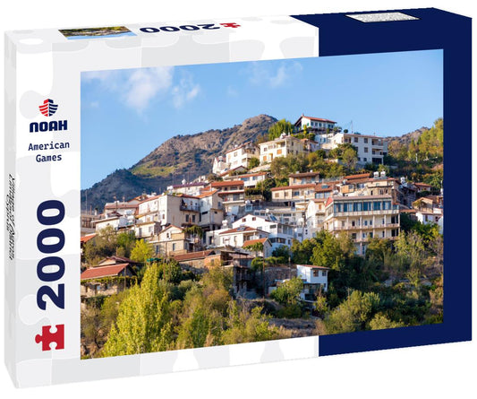 Noah Jigsaw Puzzle Village of Agros. Limassol District, Cyprus 2000 pieces