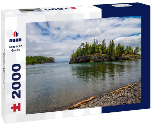 Noah Jigsaw Puzzle Ellingson Island on Lake Superior Minnesota 2000 pieces