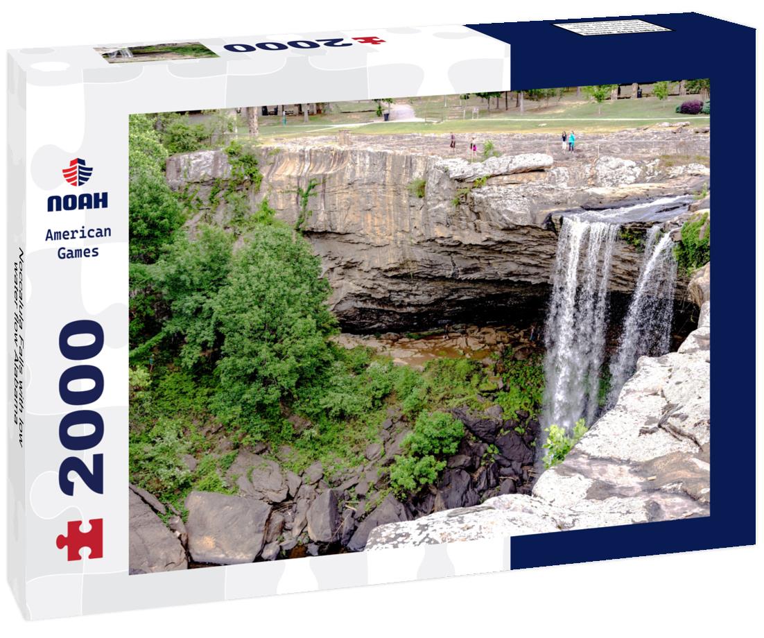 Noccalula Falls with low water flow Alabama 2000pc Puzzle