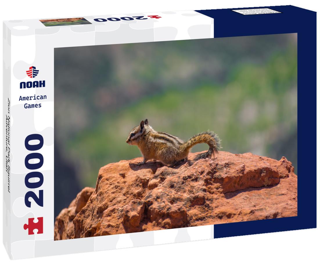 Zion National Park Squirrel Adventure, Utah 2000pc Puzzle