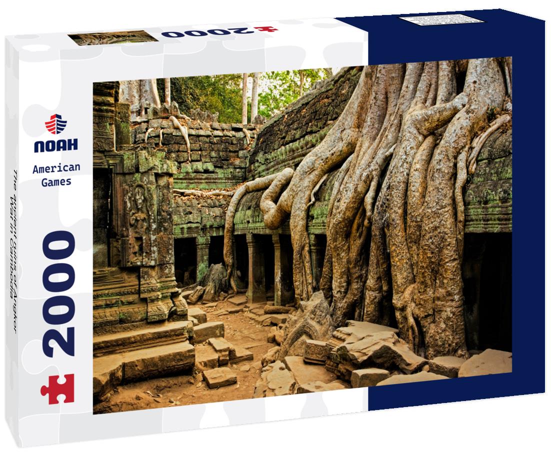 The ancient ruins of Angkor Wat in Cambodia 2000pc Puzzle