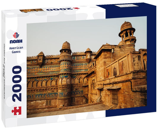 Noah Jigsaw Puzzle Gwalior fort, ancient architecture in India 2000 pieces