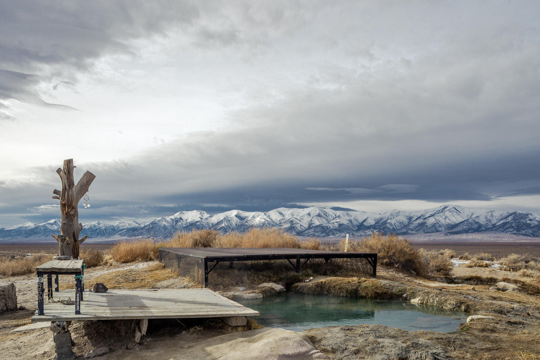 Spencer Hot Springs outside Austin, Nevada 2000pc Puzzle