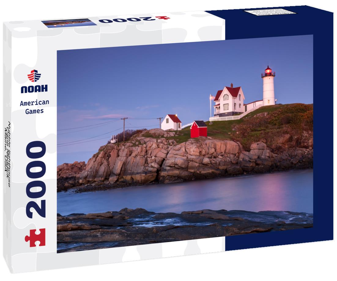 Nubble lighthouse, Cape Neddick, Maine, USA 2000pc Puzzle