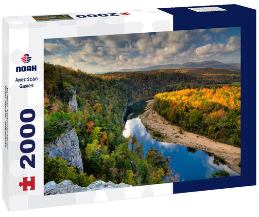 Noah Jigsaw Puzzle Buffalo National River from above, Arkansas 2000 pieces