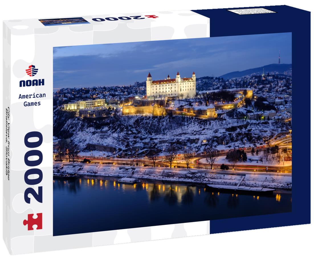 City View from Bridge, Bratislava, Slovakia 2000pc Puzzle