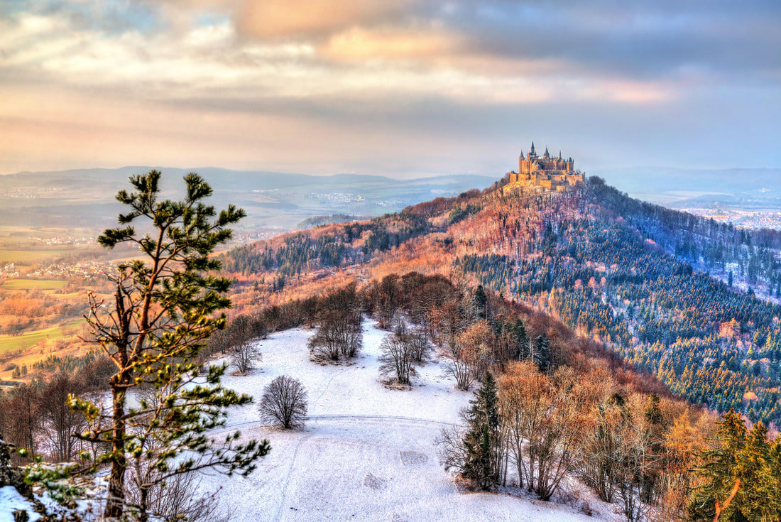 Noah Jigsaw Puzzle Winter view of Hohenzollern Castle, Germany 2000 pieces