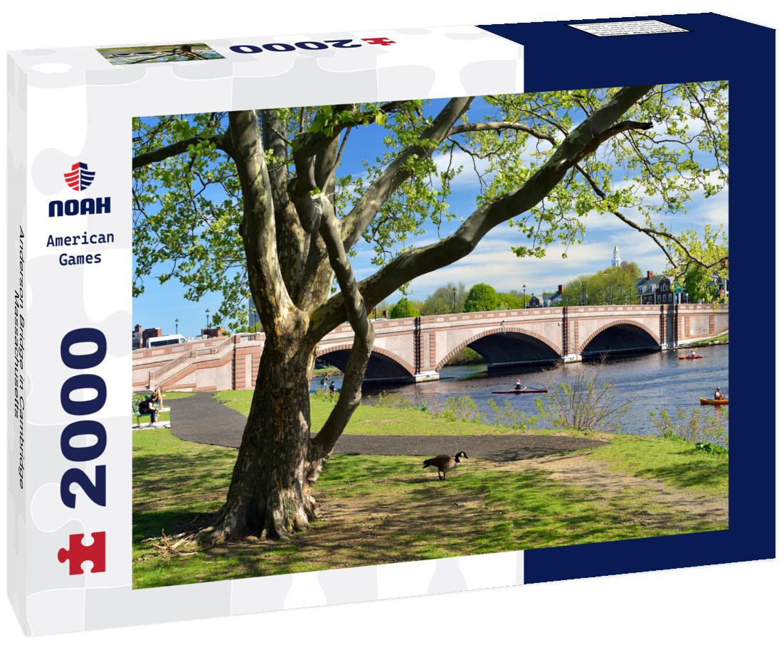 Anderson Bridge in Cambridge, Massachusetts 2000pc Puzzle
