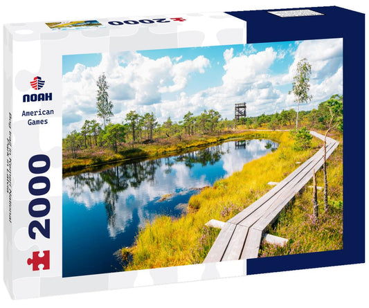 Noah Jigsaw Puzzle Bog trail in Kemeri National Park in Latvia 2000 pieces