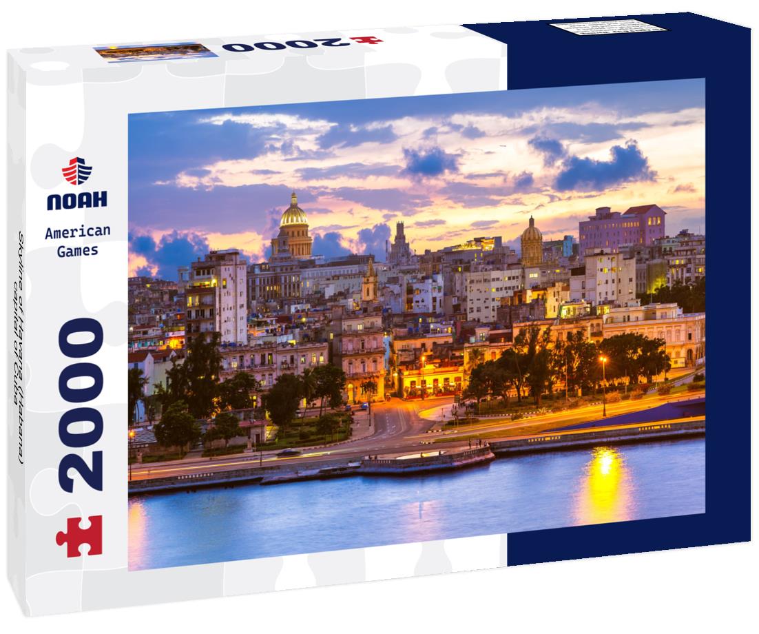 Skyline of Havana (Habana), capital of Cuba 2000pc Puzzle