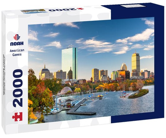 Noah Jigsaw Puzzle Charles River skyline, Boston Massachusetts 2000 pieces
