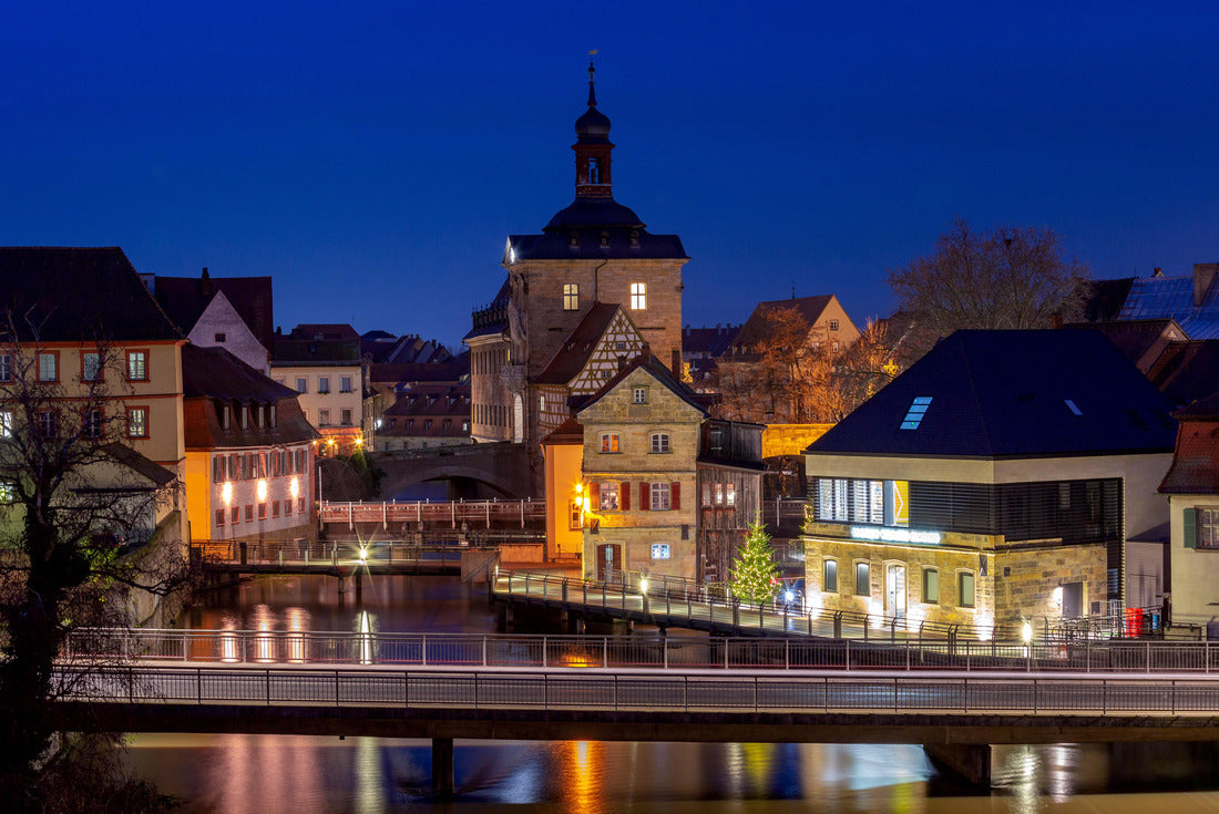 Bamberg. Old city in the night illumination 2000pc Puzzle