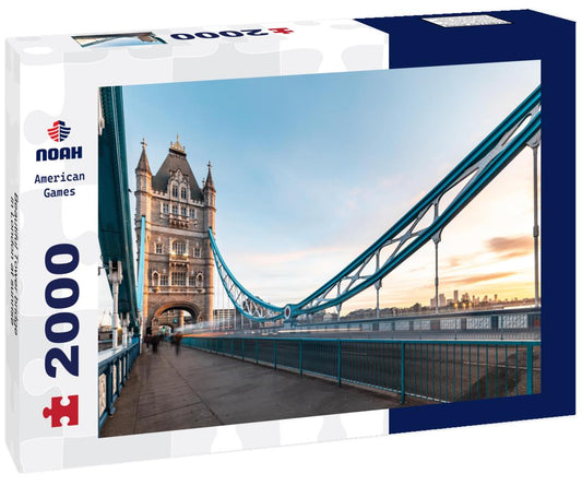 Noah Jigsaw Puzzle Beautiful Tower bridge in London at sunrise 2000 pieces