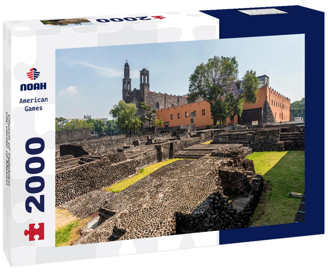 Church of Tlatelolco, city center of Mexico 2000pc Puzzle