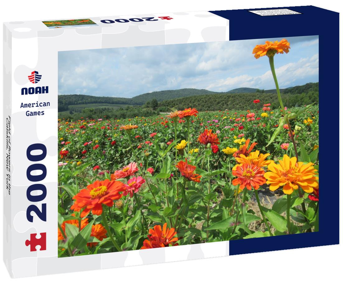Field of flowers in the Catskills, New York 2000pc Puzzle