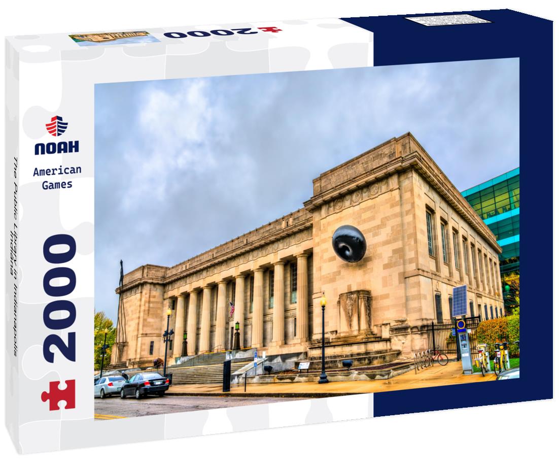 Noah Jigsaw Puzzle The Public Library in Indianapolis, Indiana 2000 pieces