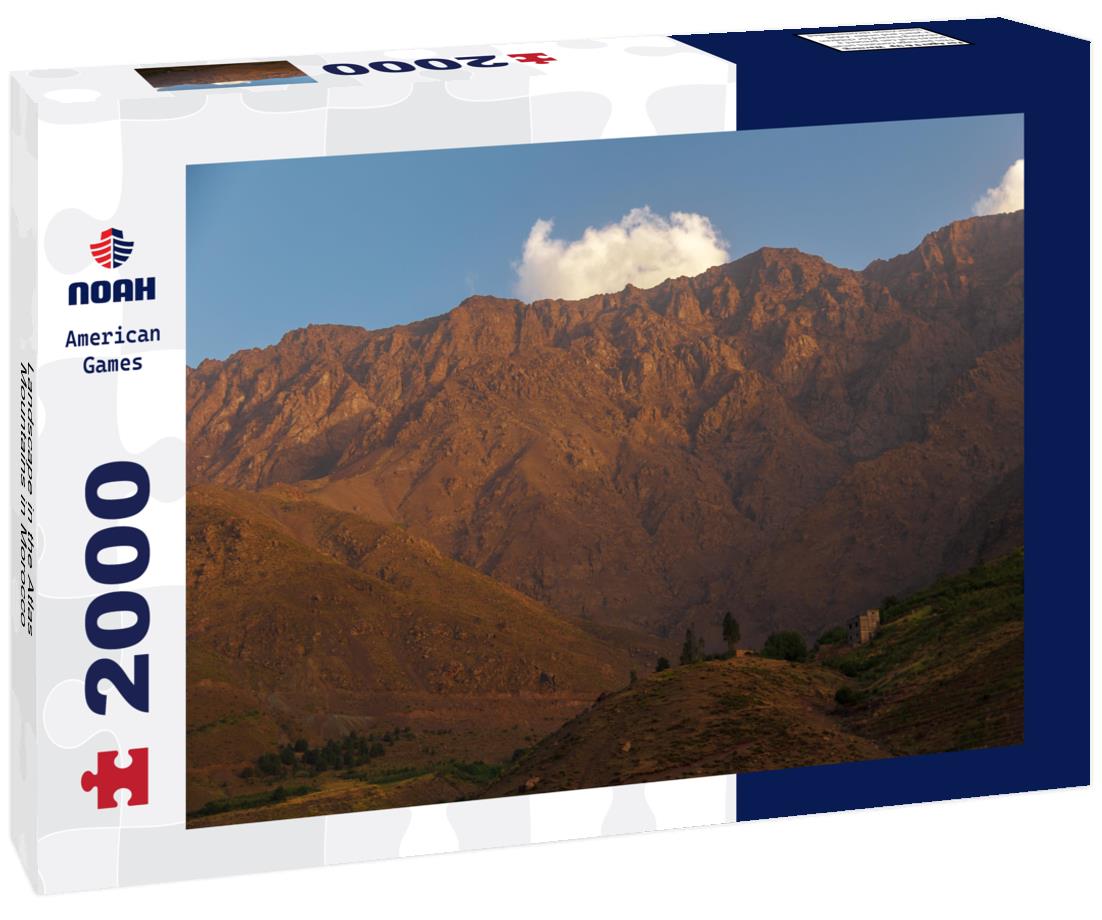 Noah Jigsaw Puzzle Landscape in the Atlas Mountains in Morocco 2000 pieces