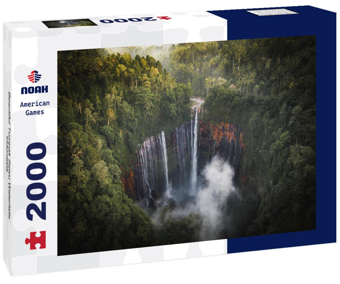 Noah Jigsaw Puzzle Beautiful Tumpak Sewu Waterfalls, Indonesia 2000 pieces