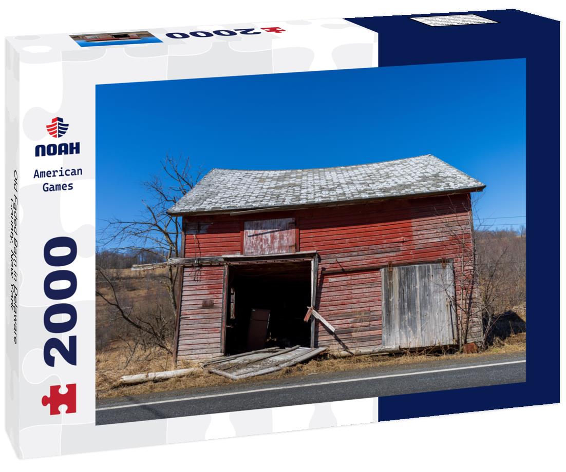Old Faded Barn in Delaware County, New York 2000pc Puzzle