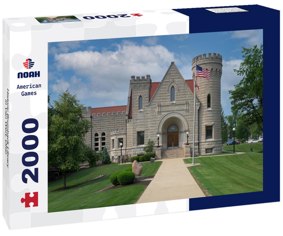 Historic Brumback Library in Van Wert, Ohio 2000pc Puzzle
