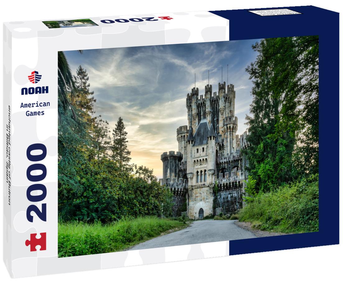 enchanted castle of Butron in Bilbao, Spain 2000pc Puzzle