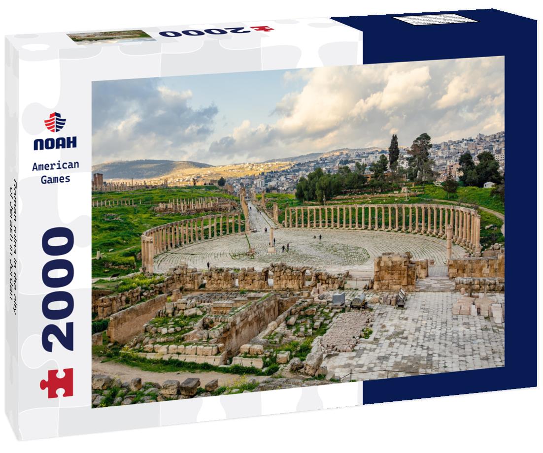 Roman ruins in the city of Jerash in Jordan 2000pc Puzzle
