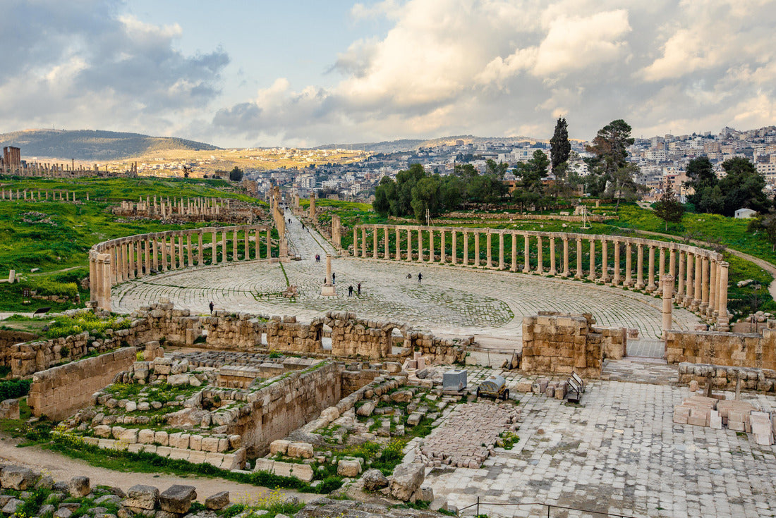 Roman ruins in the city of Jerash in Jordan 2000pc Puzzle