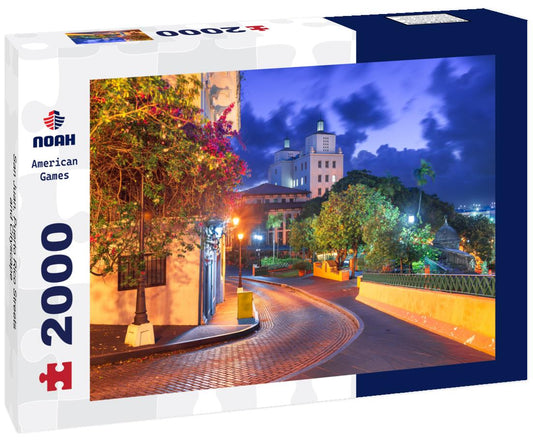 Noah Jigsaw Puzzle San Juan, Puerto Rico Streets and Cityscape 2000 pieces
