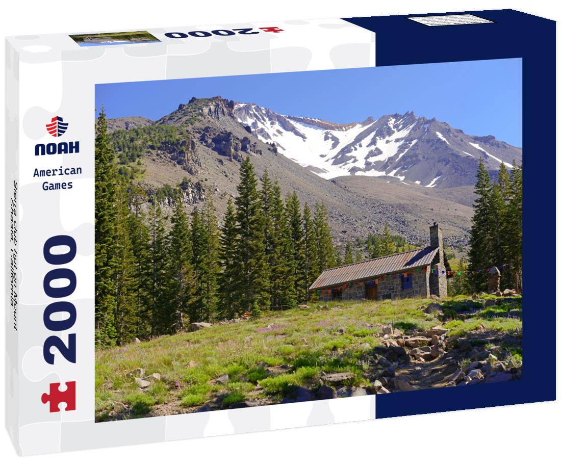 Sierra club hut on Mount Shasta, California 2000pc Puzzle