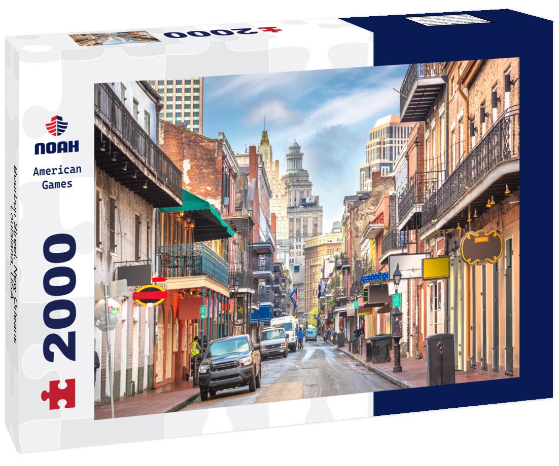 Noah Jigsaw Puzzle Bourbon Street, New Orleans, Louisiana, USA 2000 pieces
